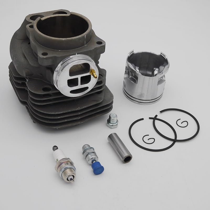 Piezas de jardín Kit de bujías de pistón de Cilindro de 56mm for cortadora eléctrica Husqvarna K960 K970, repuestos de Motosierra de jardín Piezas de jardín