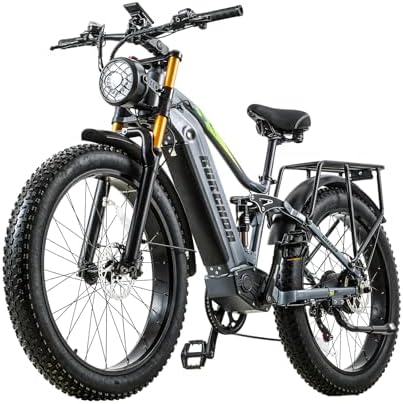 BURCHDA Dual Motor Electric Mountain Bike