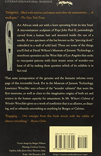 Mr. Wilson's Cabinet of Wonder: Pronged Ants, Horned Humans, Mice on Toast, and Other Marvels of Ju