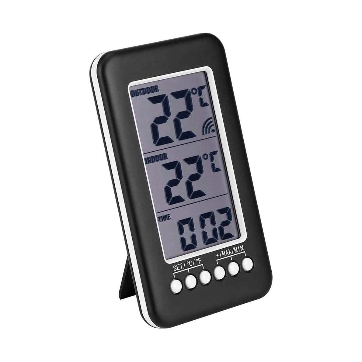 Termómetro for Exteriores al Aire Libre Monitor de Temperatura y Humedad inalámbrico con Monitor de Temperatura Exterior