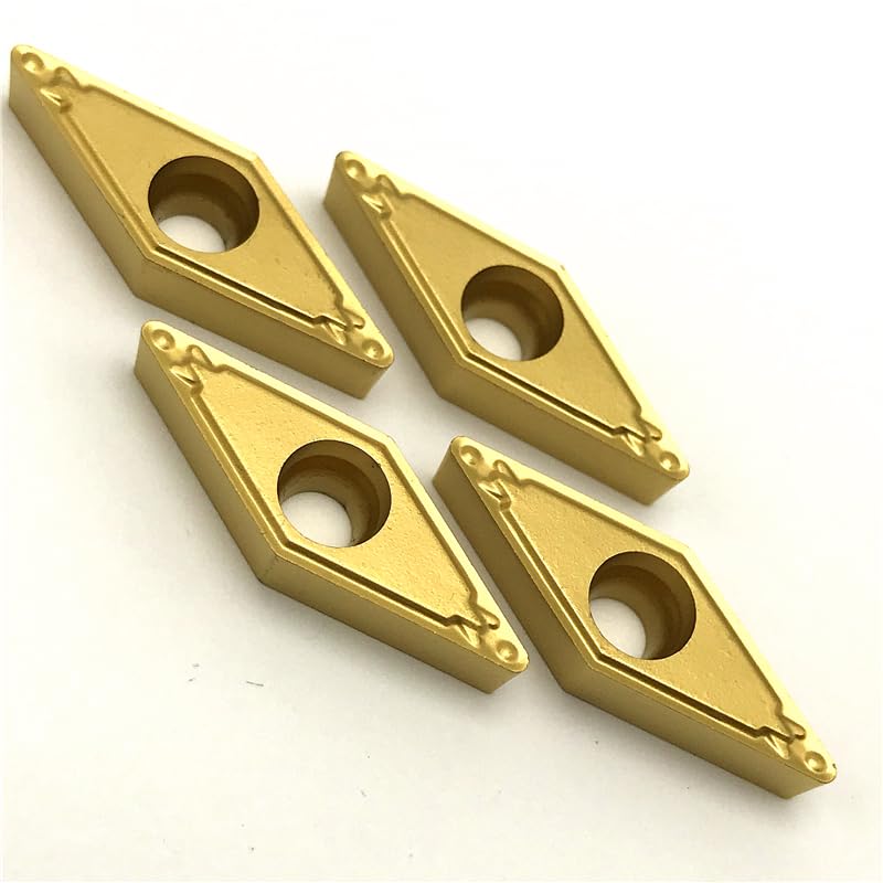10 piezas VBMT160404 VBMT160408 insertos de carburo para torneado miniatura 2