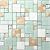 Hominter Tile Sample 3 x 12 Inches: Lake Green Glass and White Stone Mosaic, Conch Shell Tile Magic Patterns, Perfect for Kitchen Backsplash and Bathroom Shower and Accent Wall NB02
