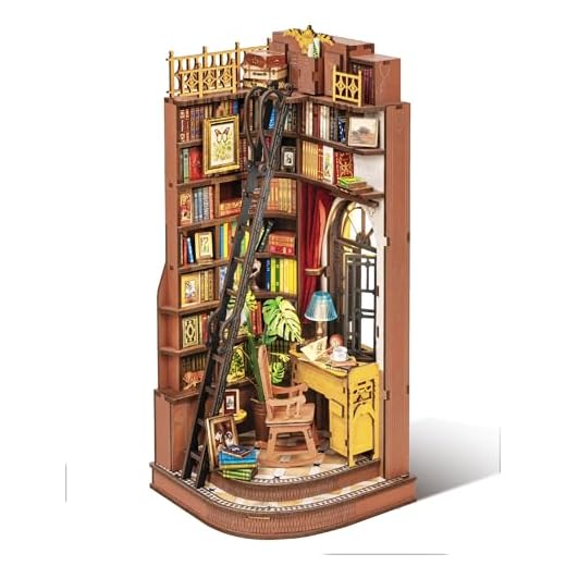 Creative DIY Book Nook Kit for Miniature Lovers