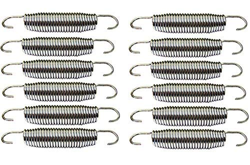 12x Ersatz Trampolin Federn (Verbesserte Qualität 2023) ca. 138mm für...