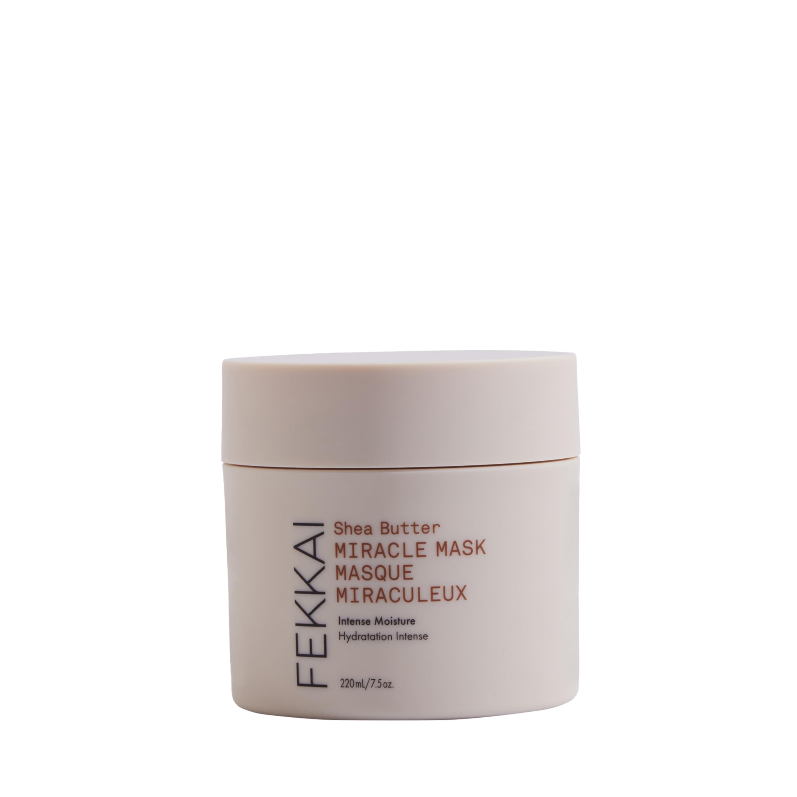Mascarilla capilar con manteca de karité (220 ml) I Calidad de salón – Mascarilla regeneradora I Cuidado intensivo de construcción y reparación con manteca de karité y nuez de coco