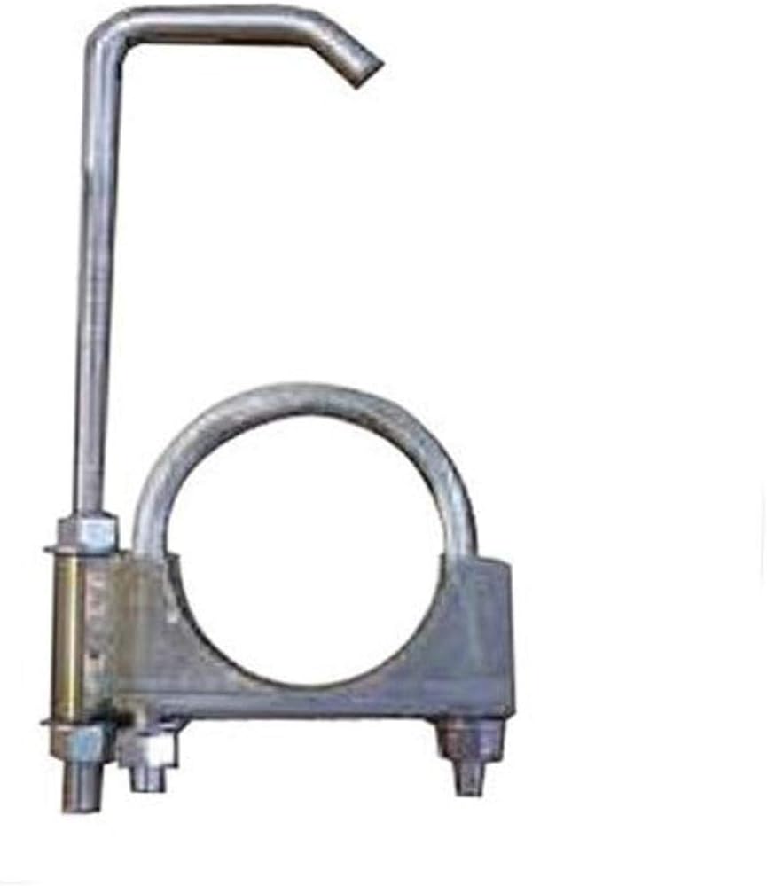 Pypes Performance Exhaust HVH11S Exhaust Hanger, Clamp-On, Adjustable, 2.5 in Diameter Pipe, Stainless, Natural, Universal, Each