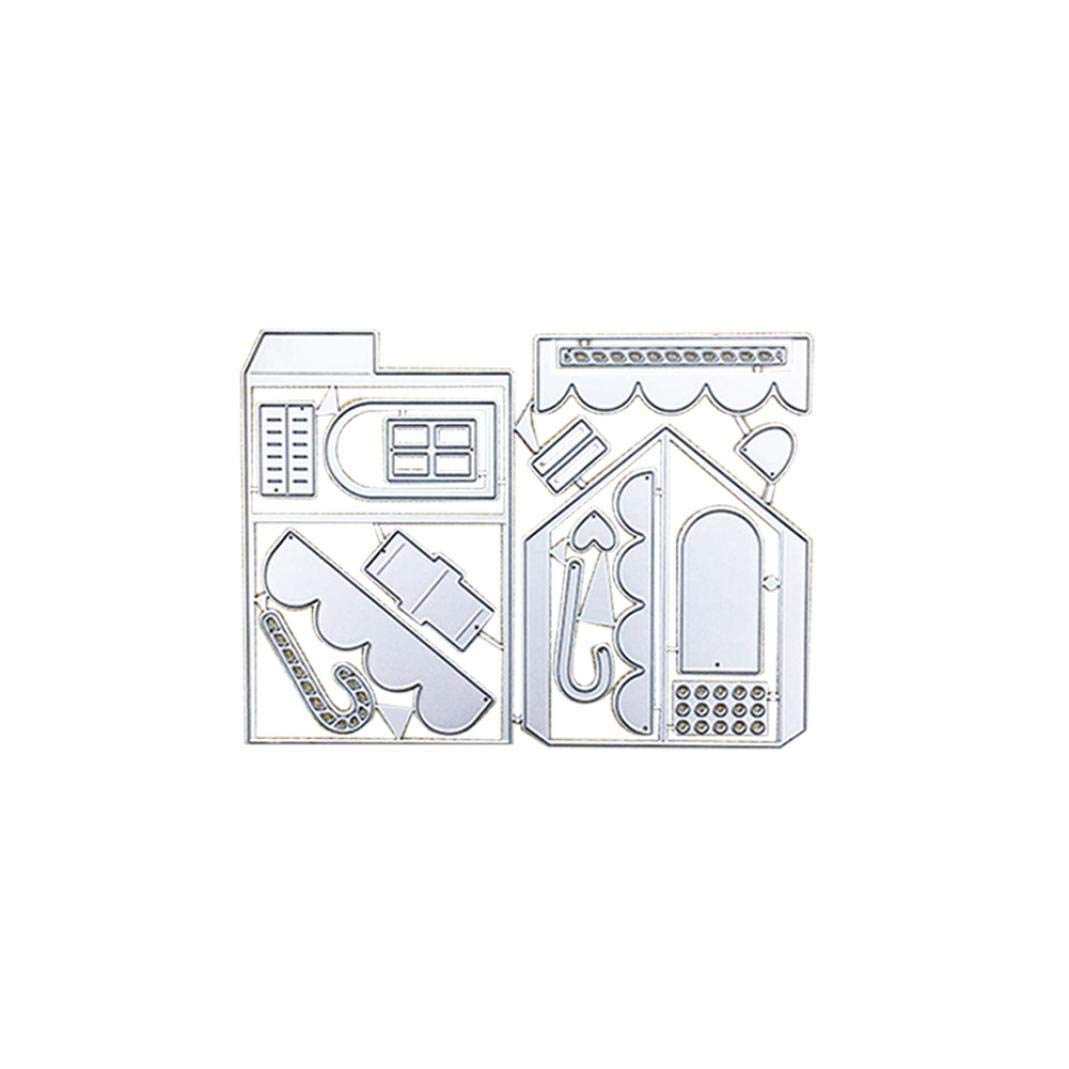 P12cheng Fustelle Metallo Stencil,Bicicletta Die Cuts Stampino Per Fai