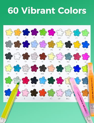 60 Alcohol Markers for Artists at 10% Off with Case - Image 3