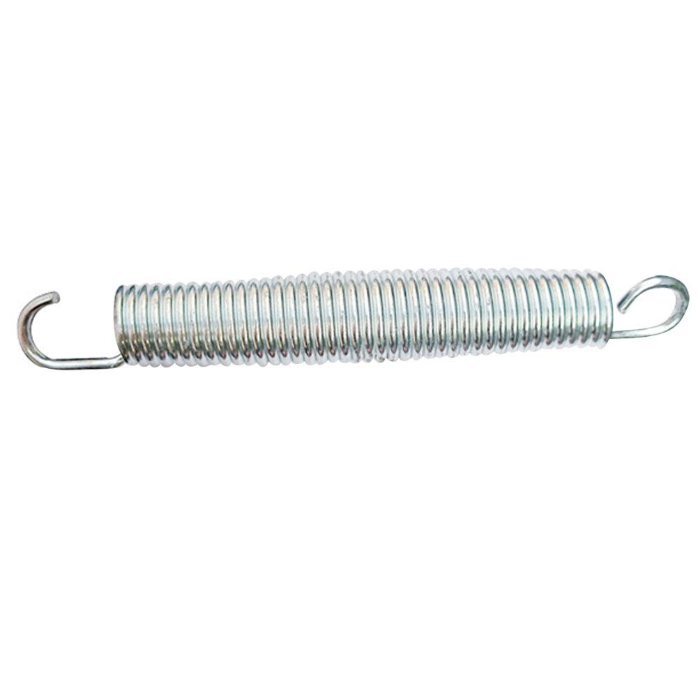 LNJ 10 Stück Trampolin Federn - Federset - Sprungfedern Trampolin Ersatzteile - Trampolin Zugfeder Aus Verzinkter Stahl - Trampolin Ersatzfedern Länge 8.8/11.6/14/16.5/17.8/21cm (21cm)
