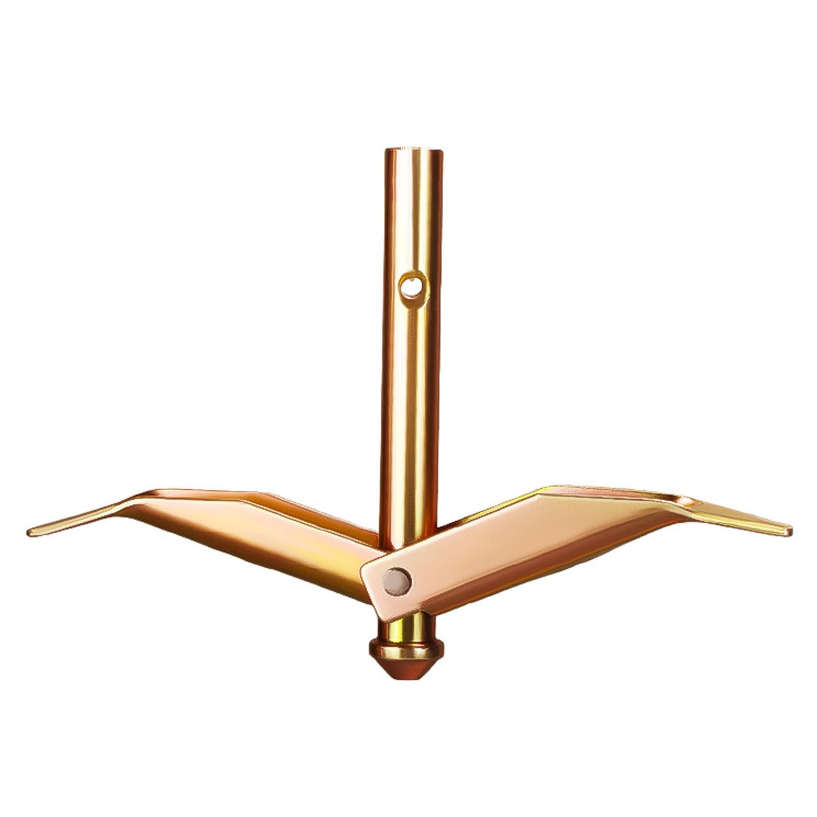 Xuqizzpp Golden 10Cm Anchoring Solution For Greenhouse Films, Crafted From Practical Metal To Resist Rust And Rustproof Garden Tool