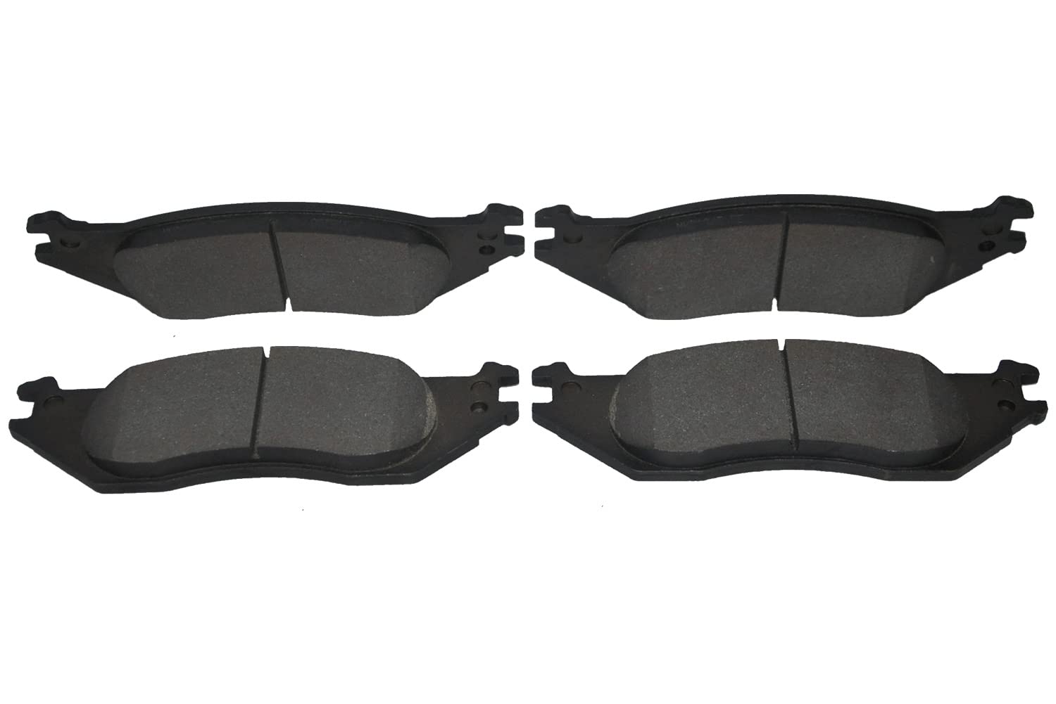 D1045 Semi-Metal Front Brake Pads Replacement For 04-07 Ford E-150, 04-05 E-150 Club Wagon, 07 E-150 Econoline