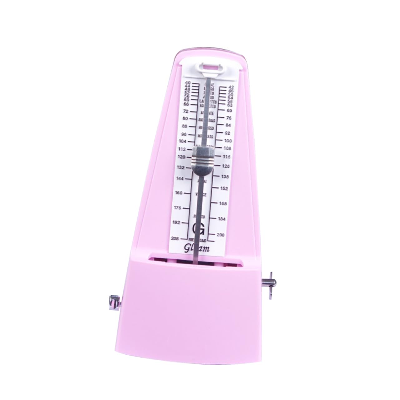 ibasenice Mécanique Rose Pour Piano Et Guitare Outil De Pratique Durable Avec Cloche Facile à Utiliser