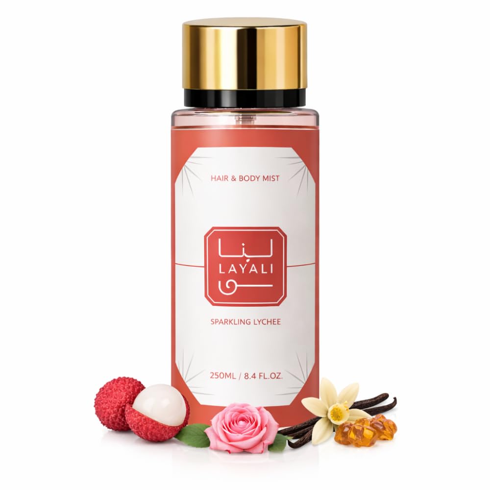 Layali - Mgła do ciała i włosów - Sparkling Lychee