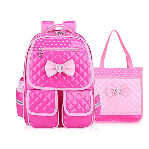 Mochila infantil de estilo princesa impermeable  transpirable  cómoda ideal para viajar
