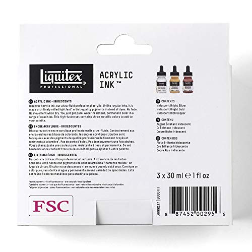 Liquitex Ink! Set da 3 Flaconi da 30 ml