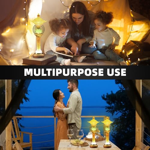 Image of Lotus Lamp Color Changing Touch Dimmable Yoga Meditation Decor Gift (11in) | Soft Glow;Alloy Glass;Multi-scene Decor;Fine Craft;Zen Symbol