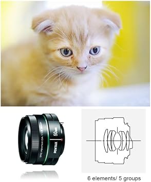 Pentax DA 50mm f1.8 lens for Pentax DSLR Cameras