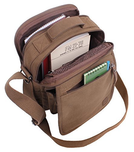 Rothco Everyday Work Shoulder Bag, Brown #TOP1