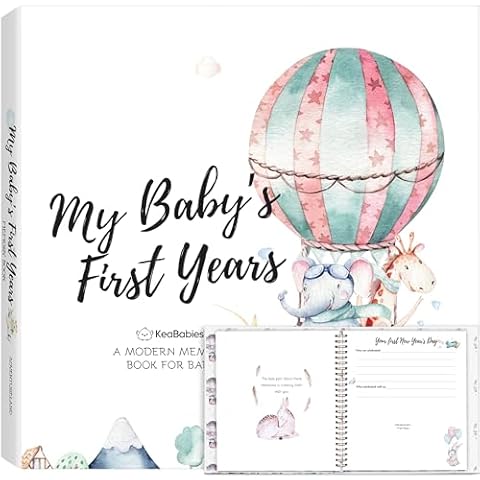 First 5 Years Baby Memory Book Journal Cover