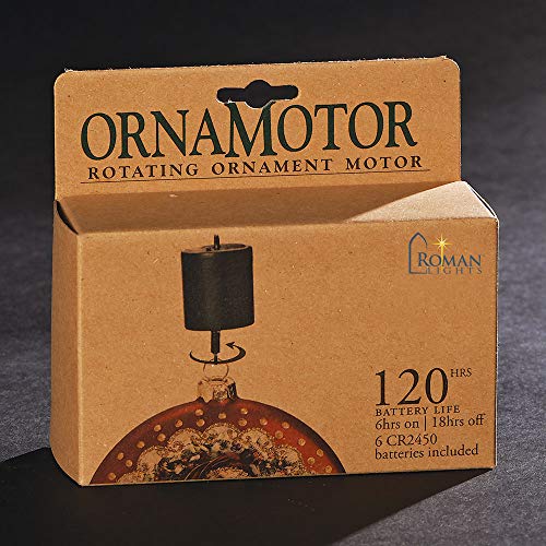 Roman 2.2 Inch Tall 3 Pack Ornamotor Ornament Spinners #TOP2