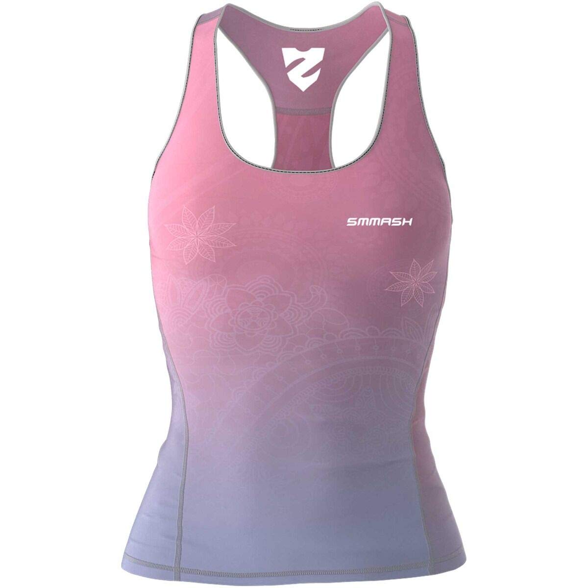 SMMASH Tank-Top für Damen, Top Ärmellos für Sport Outdoor OCR Cross-Training Fitness Yoga Gym, Atmungsaktives Funktionsshirt, Sporttop, Sportshirt, Professionelle Sportbekleidung - 3