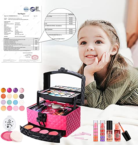 Amenvtool-Kids-Makeup-Kit-for-Girl-30Pcs-Make-Up-Set-Cosmetic-Beauty-Set-for-Kids-Real-Washable-Cosmetics-Kit-Pretend-Play-Makeup-Beauty-Set-Birthday-Toys-Gift-for-3-4-5-6-7-8-9-Years-Old-Kid