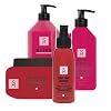 Expert Long Hair Renove Care Set - Shampoo 500ml Hair Mask 500ml B-tox 500ml and Leave-In with Castor Oil Provitamin B5 and Amino Acids - 4-Piece Set