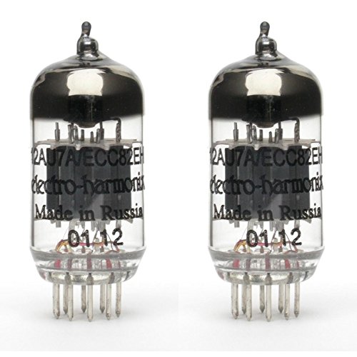 Pair of Electro-Harmonix 12AU7 EH Preamp Vacuum Tube