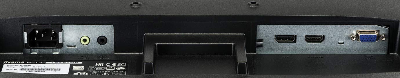 Iiyama E2482HS-B1 24" Full HD, Black, HDMI, DVI