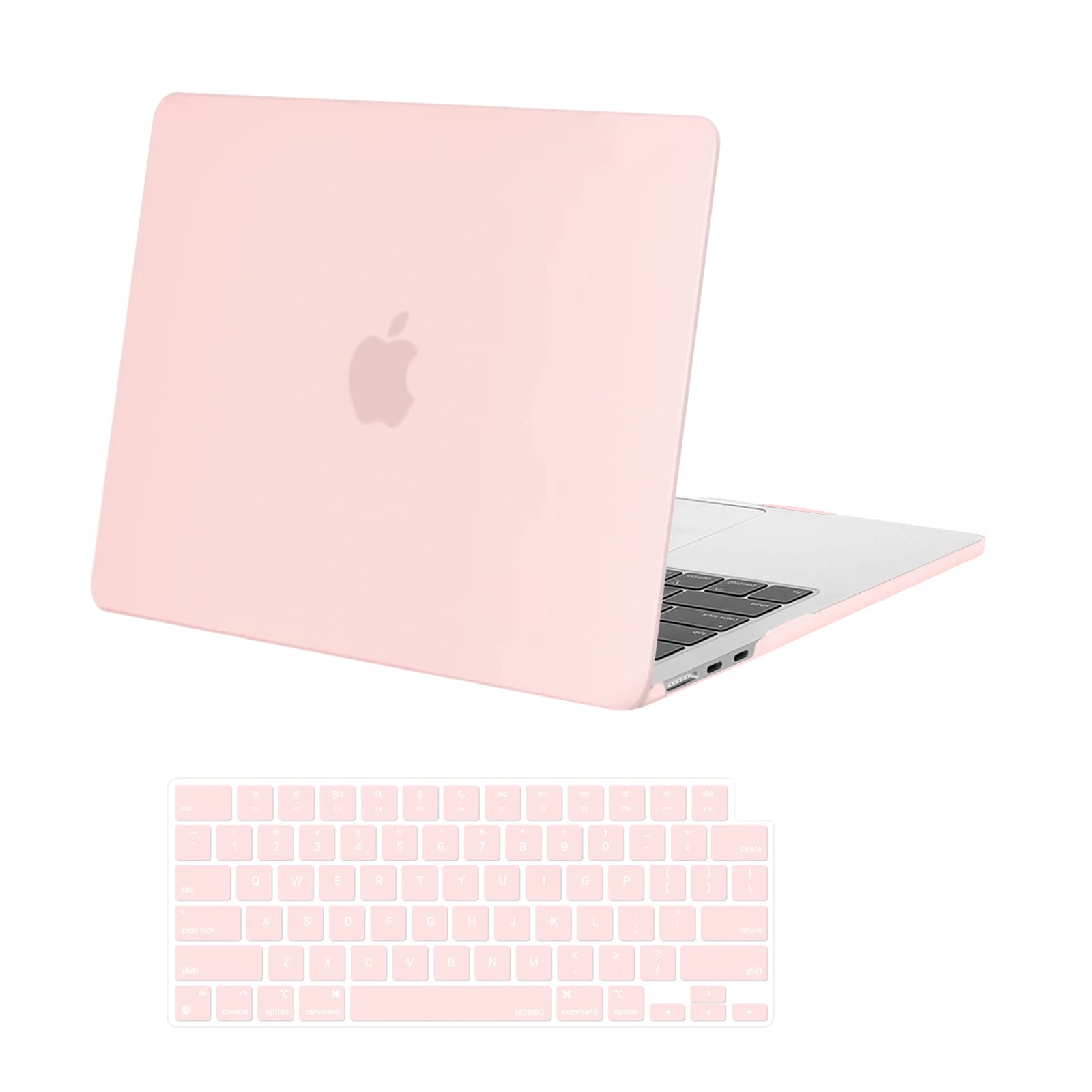 Sponsored Ad – MOSISO Compatible with MacBook Air 13.6 inch Case 2025 2024-2022 M3 A3113 A2681 M2 Chip with Liquid Retina Display & Touch ID, Protective Plastic Hard Shell Case & Keyboard Cover Skin, Chalk Pink