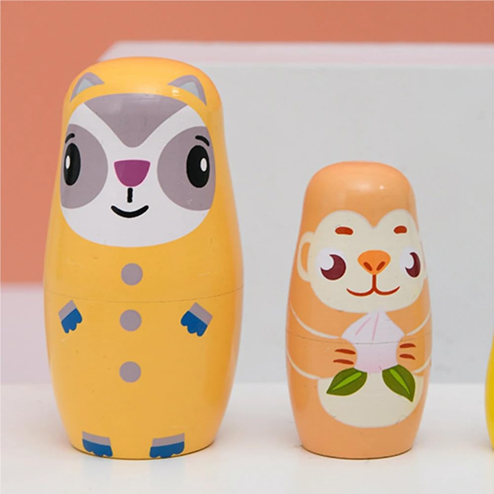 Amazon.co.jp: 5 層 Houten ロシアの入れ子人形ロシアのマトリョーシカ