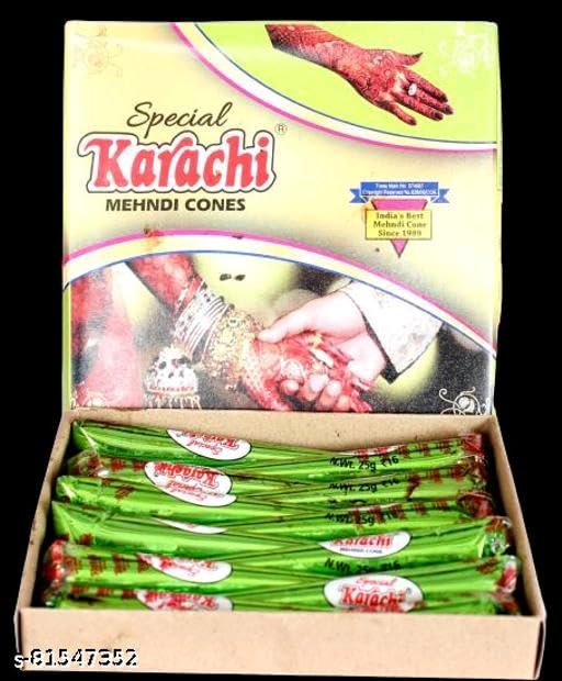 Karachi Mehendi cone