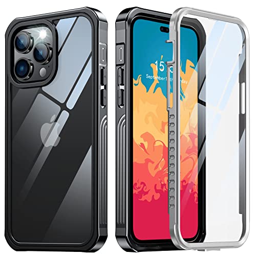 Coque iPhone 14 Pro Max protection écran verre trempé et étui antichoc 360 anti-rayure
