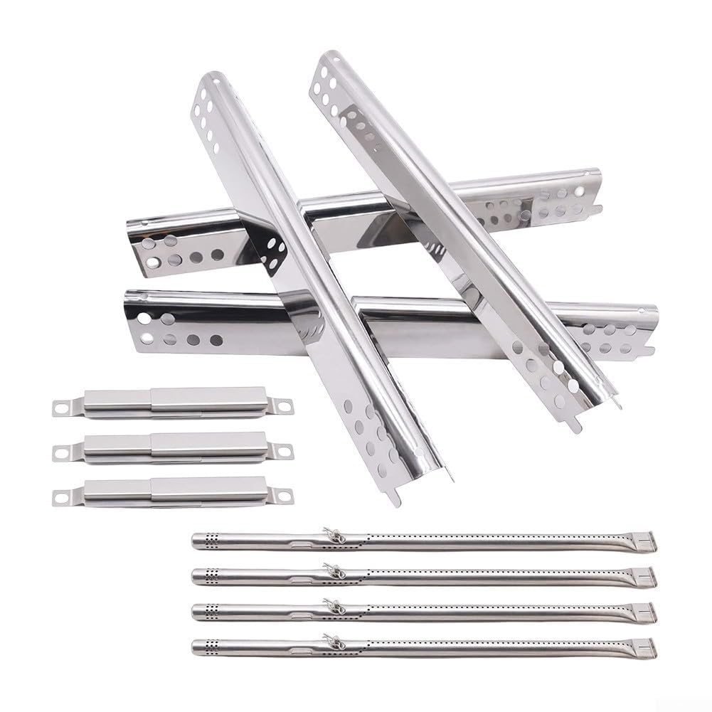 Grill Flame tamer Set con Coperchio bruciatore per Griglie Charbroil Performance 5 bruciatori 463347519 463275517 463243518 463347518 463373319 463243519
