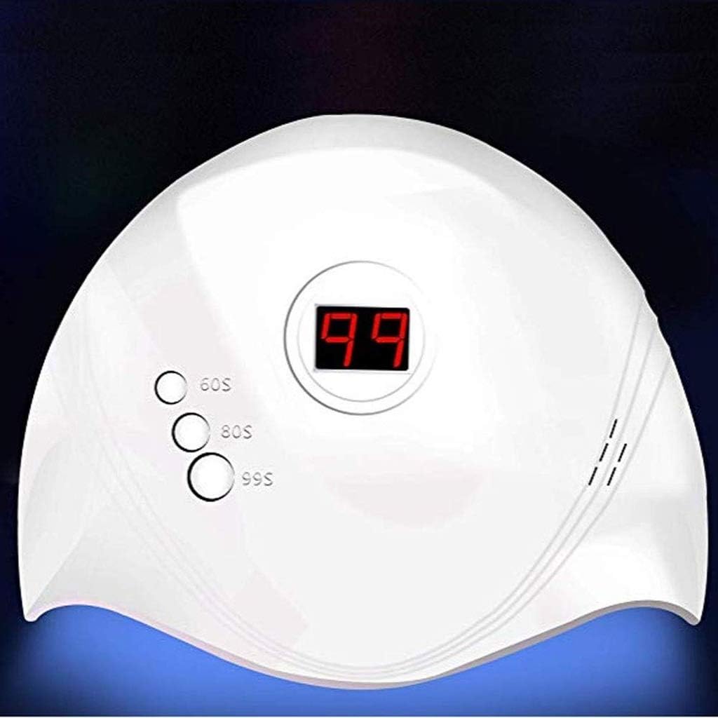 Nail Lamp, Dryer Nail Polish Curing Lamp, Professional Nail Light with Sensor Display Curing Nail Art Tools