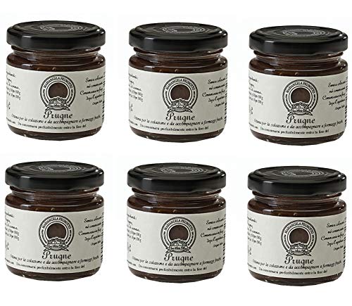 Azienda Agricola Prunotto Mariangela - 6 Vasetti Composta di Prugne 110 gr (6x110g)