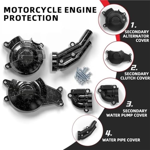 Evita roturas de cárter con la cubierta motor protector para MT07 2