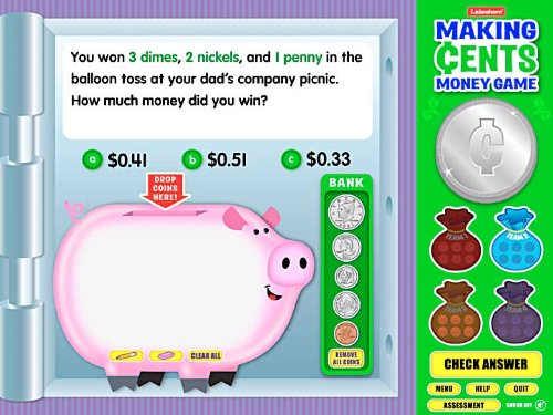 Making Cents Interactive Money Game