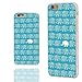 iPhone 6s Case,iPhone 6 Case,ChiChiC [ Cute Series] Full Protective Stylish Slim Flexible Durable Soft TPU Cover Cases for iPhone 6 6s 4.7 Inch,cute gold elephant on teal background