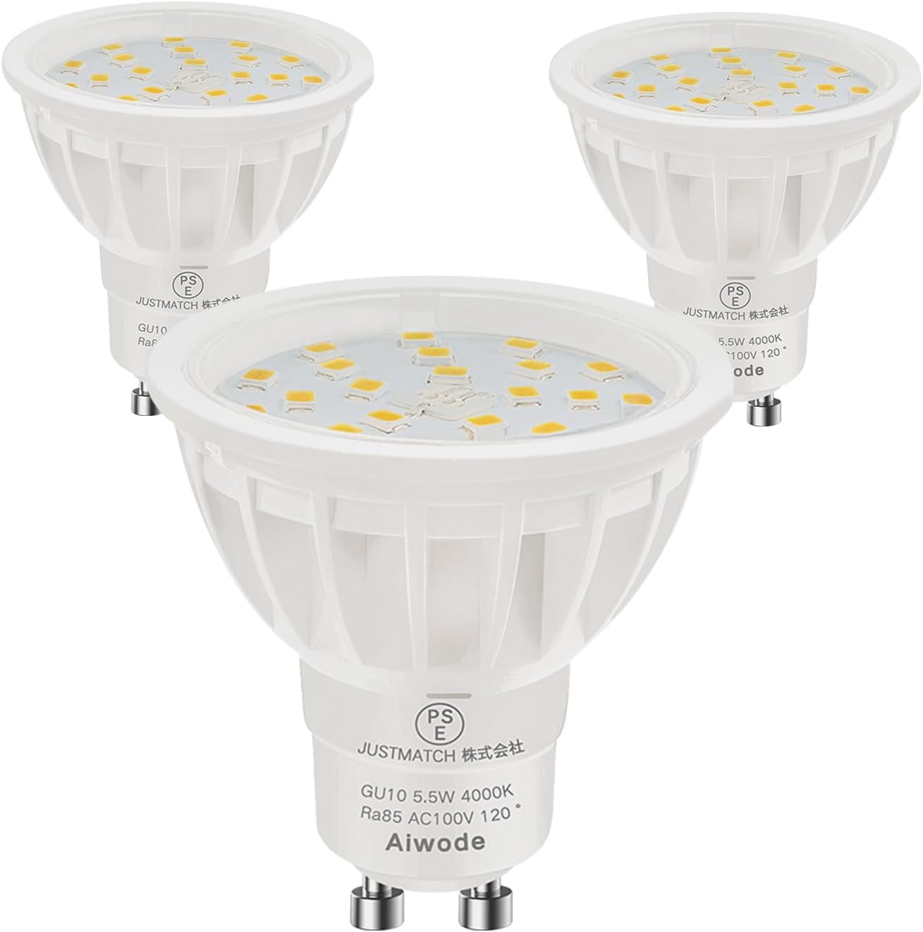 Aiwode GU10 LED電球、GU