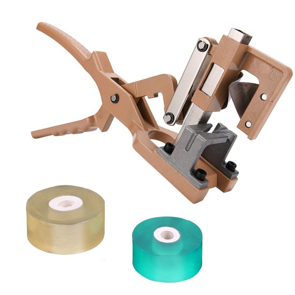 Sk5 - Set di forbici da innesto per rami da 8-20 mm, in lega di alluminio, con manico ergonomico antiscivolo e nastri da innesto da 3 cm