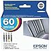 EPSON 60 DURABrite Ultra Ink Standard Capacity Black & Color Cartridge Combo Pack (T060120-BCS) Works with Stylus C-68 ,88, 88+ and CX-3800, 3810, 4200, 4800, 5800F, 7800