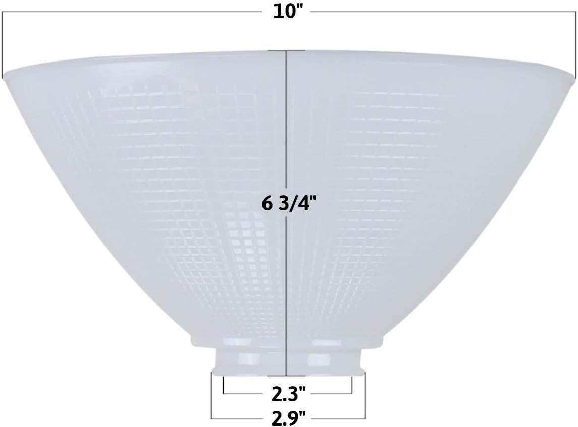 10 Inch Diameter Reflector-Type Replacement Shade