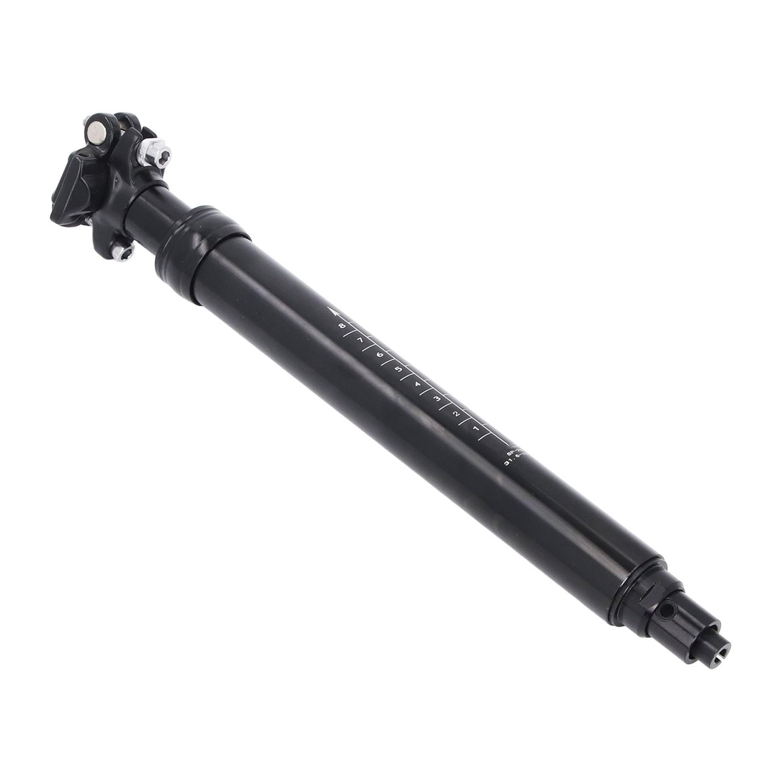 Sztyca Rowerowa 31.6mm, Skok 100mm, z Prowadzeniem Wewnętrznym,