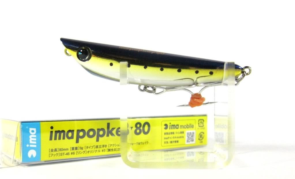 Ima Popkey 80 Pencil Popper poisson nageur pour vos matinales en mer - 3
