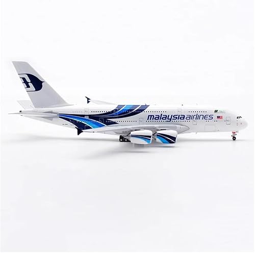 Miniatura 3 de Scale Airplane Model 1400 for Malaysia Airlines Airplane A380 9M-MNE Alloy Finished Die Cast Passenger Aircraft Model Exquisite Collection Gift