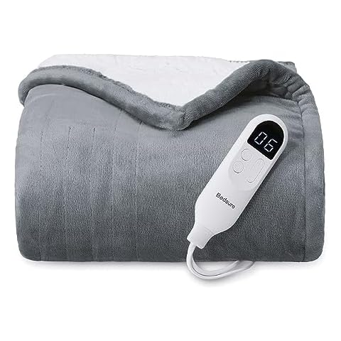 Bedsure Heated Blanket Electric Throw Cover