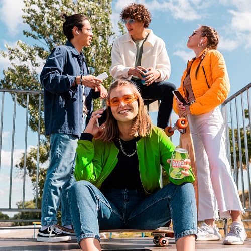 Barr Since 1875, 24 Pack Zingy Limeade, Zero No Sugar Lime Flavoured Fizzy Drink "Fizzingly Fun" - 24 X 330Ml Cans - 5