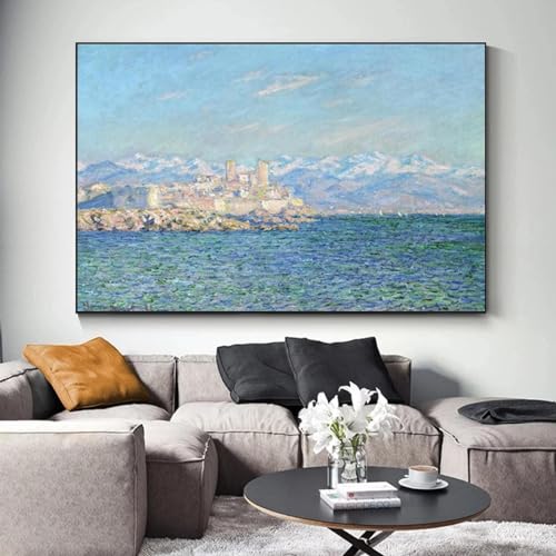 Tableau d'art mural Monet impression paysage salon 60x80