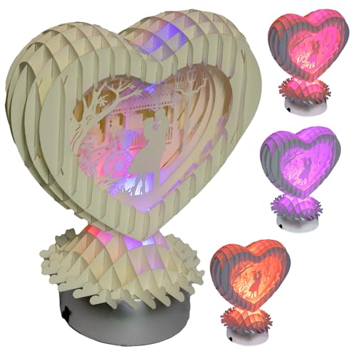 Cœur Magique 3D Pop Up : Le Cadeau Idéal pour Raviver la Saint-Valentin - 2